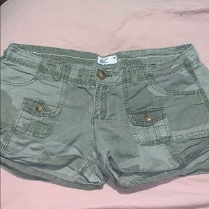 Camo American eagle shorts!